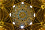 Ceiling of Emirates Palace Hotel in Abu Dhabi